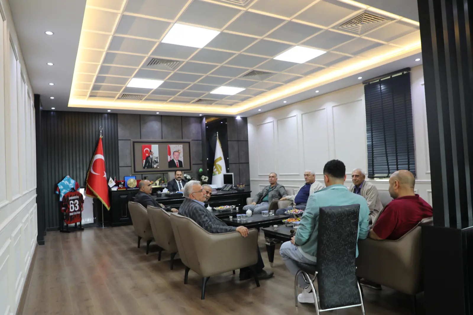 Viranşehir’de Başkanlar Buluştu