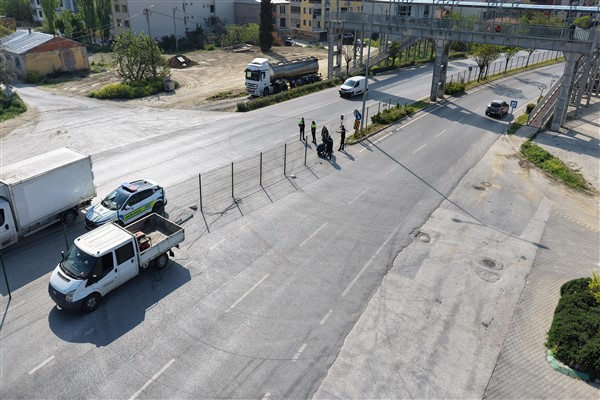 Gemlik'te kazaların yaşandığı alan trafiğe kapatıldı