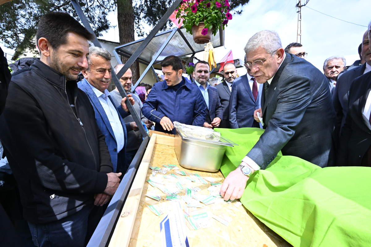Dervişoğlu, Kabakdağı Köyü'nde tohum takas şenliğine katıldı