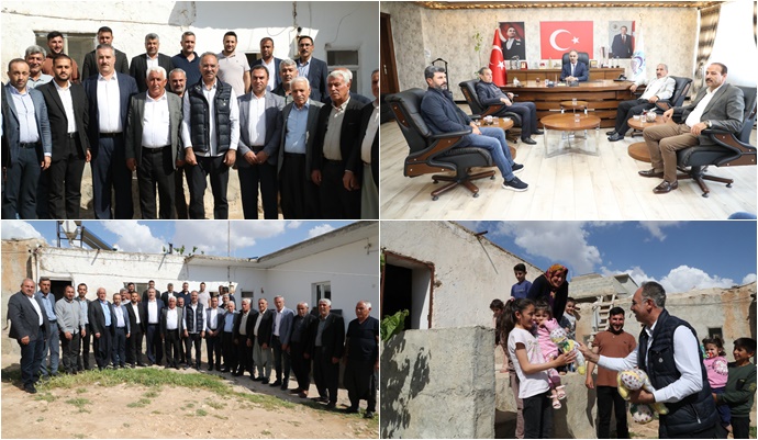 Eyyübiye Belediye Başkanı Kuş, İlçe Merkezi ve Kırsalda Talepleri Dinleyip Talimat Verdi