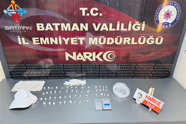 Batman'da uyuşturucu operasyonu: 2 tutuklama
