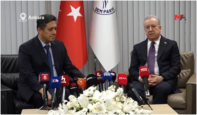 DEM Parti-MHP bayramlaşması: Çözüm yeri Meclis
