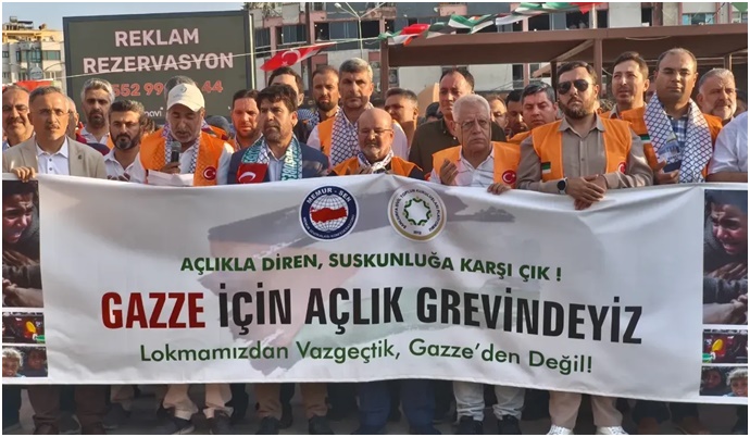Şanlıurfa'da STK'lar Gazze İçin Açlık Grevine Başladı