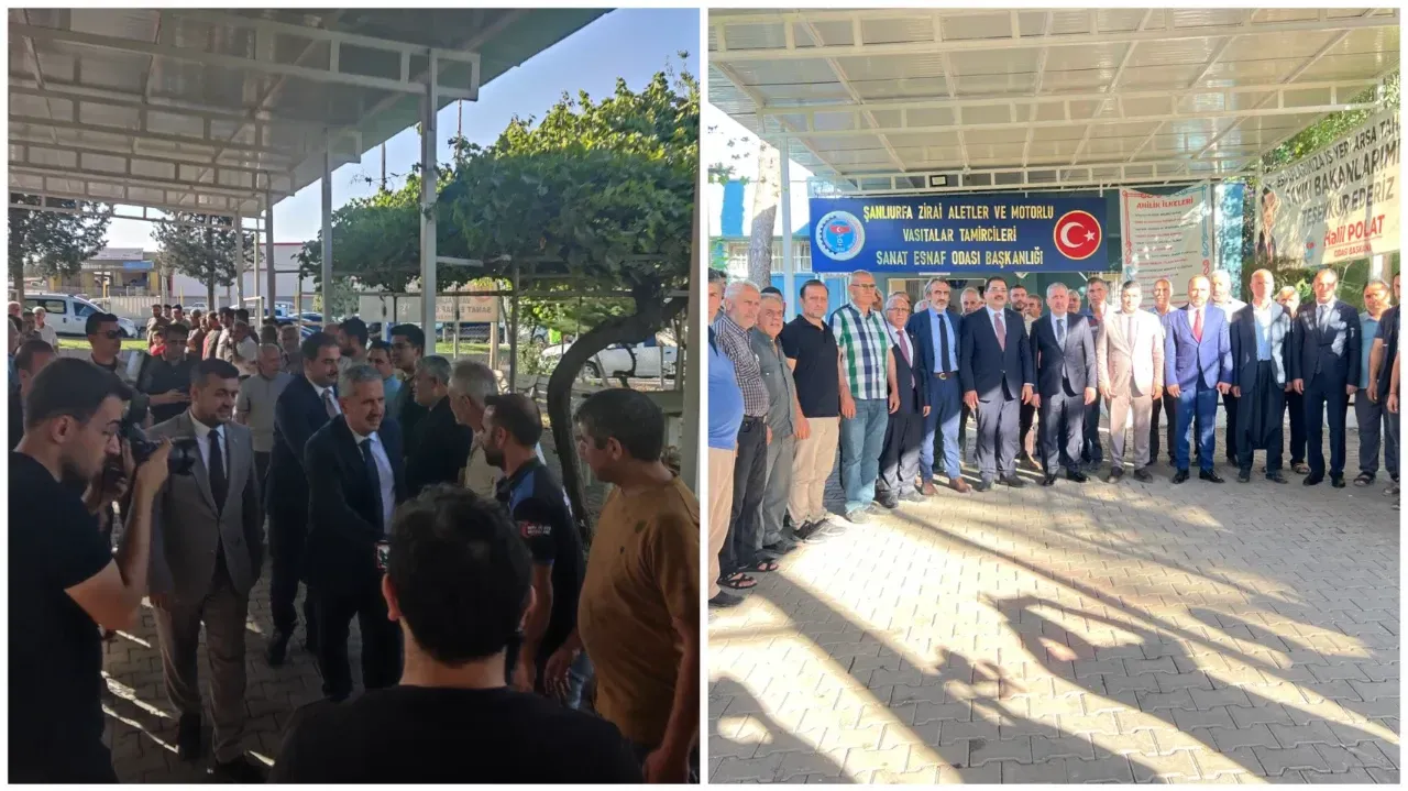 Ticaret Bakan Yardımcısı Gürcan’dan Evren Sanayi Esnafına Ziyaret