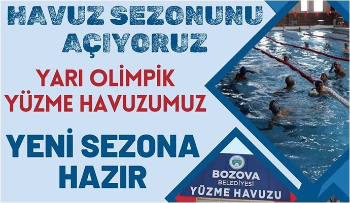 Bozova’da Yüzme Sezonu Başlıyor