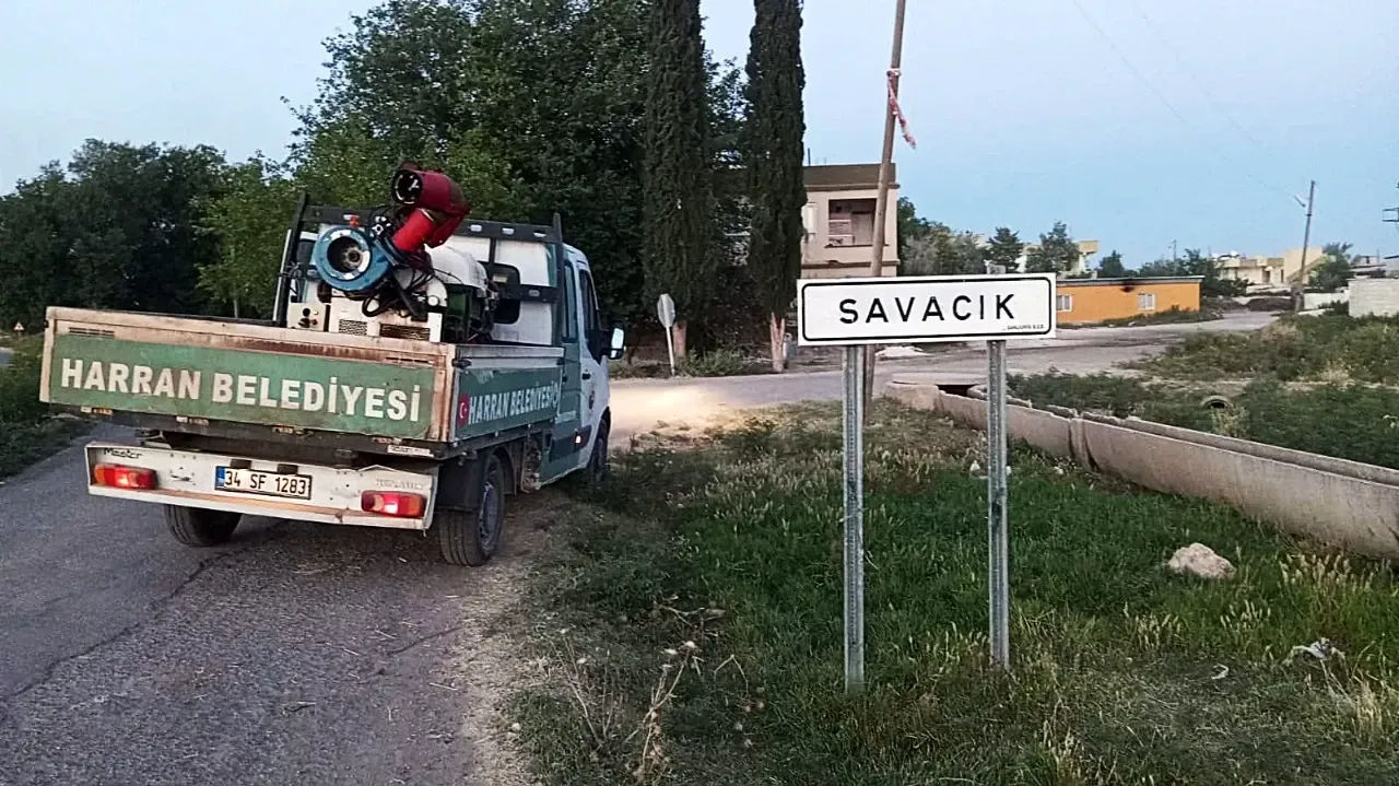 Harran Belediyesi'nden Haşere ve Sivrisinekle Kararlı Mücadele