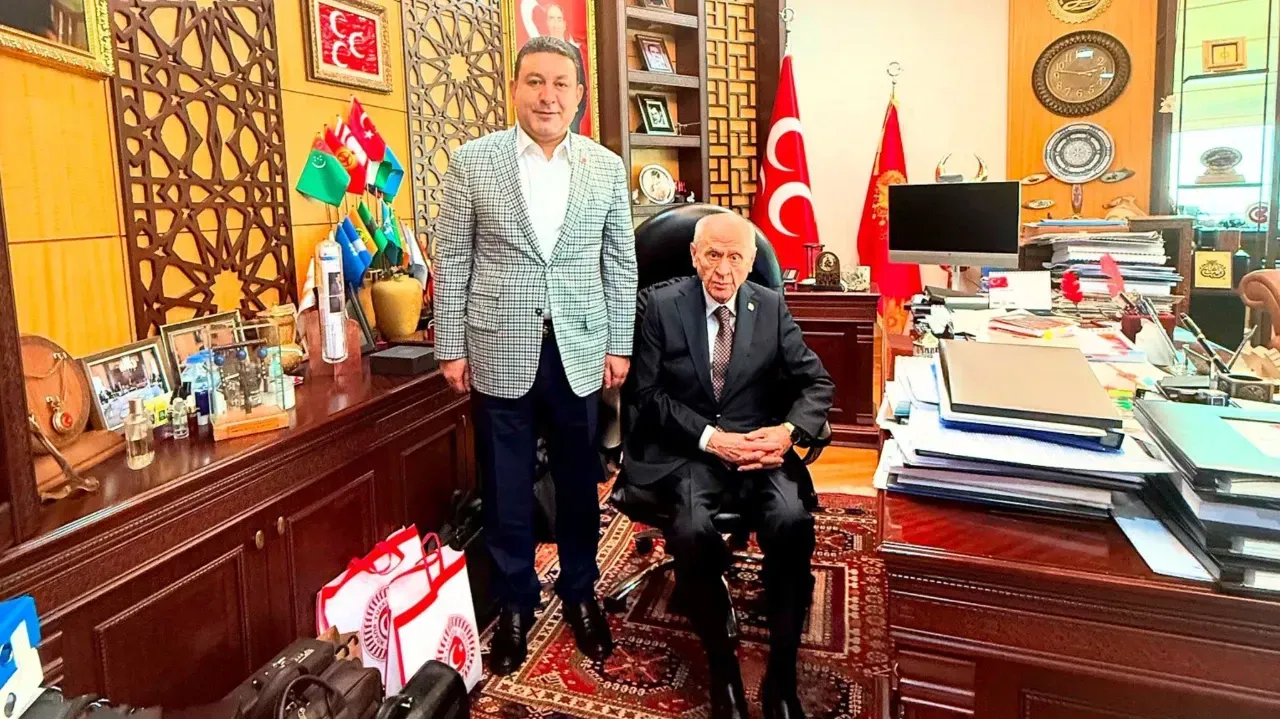 Harran Belediye Başkanı Özyavuz’dan Bahçeli’ye Geçmiş Olsun Ziyareti