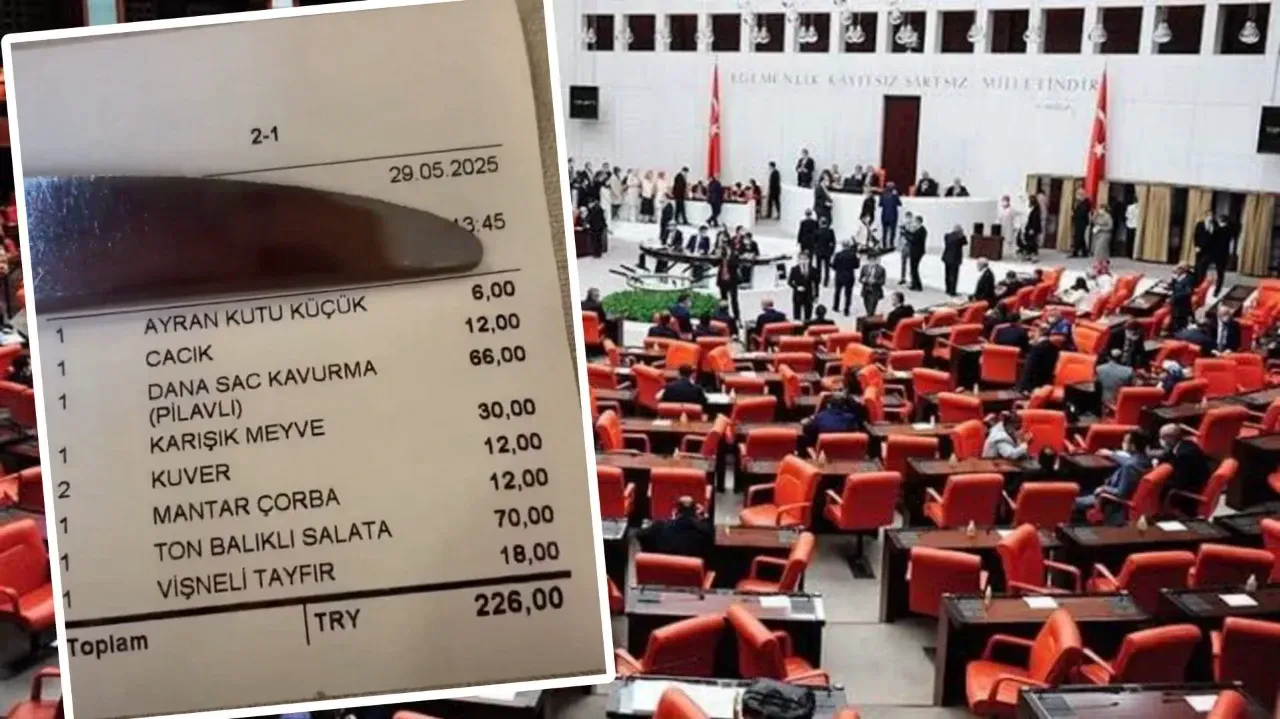 Meclis Lokantasında Fiyatlar Cep Yakmıyor: 226 TL'ye Dolu Dolu Ziyafet