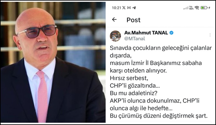 Tanal: Sınavda Gelecek Çalındı, Suçlu Dışarda