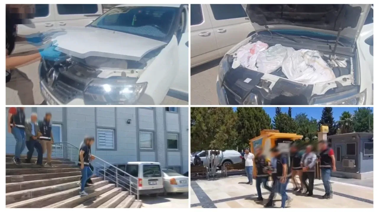 Şanlıurfa'da Durdurulan Bir Araçta, Cephanelik Ortaya Çıktı-(VİDEO)
