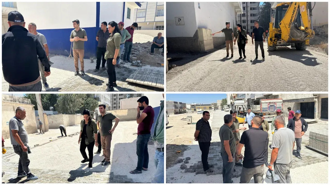 Suruç’ta Üstyapı Çalışmaları Hız Kesmeden Devam Ediyor