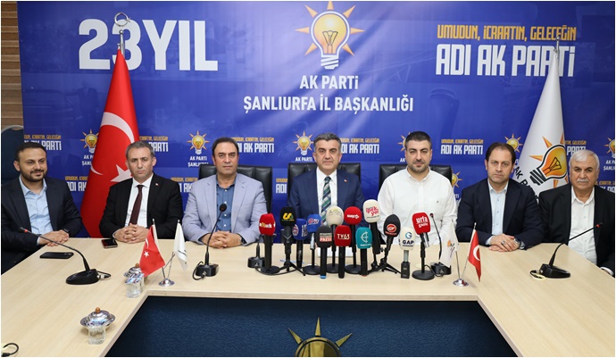AK Parti İl Başkanı Günbeği: 