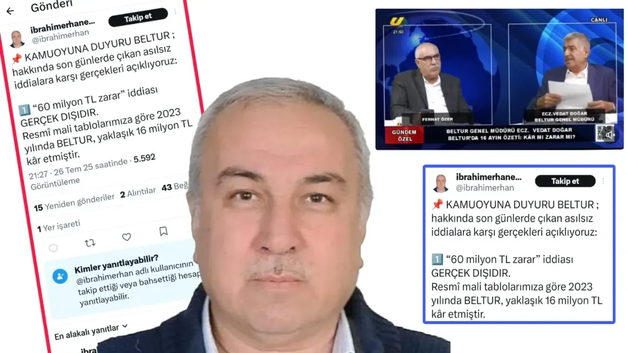 BELTUR’da Sular Durulmuyor : Emiroğlu’ndan Yolsuzluk Tartışmasına Sert Yanıt