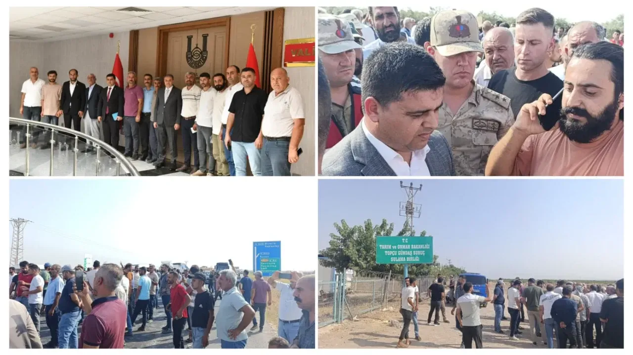 Suruç Ovası’nda Su Krizi Çözüldü: Çiftçilerin Mücadelesi Sonuç Verdi