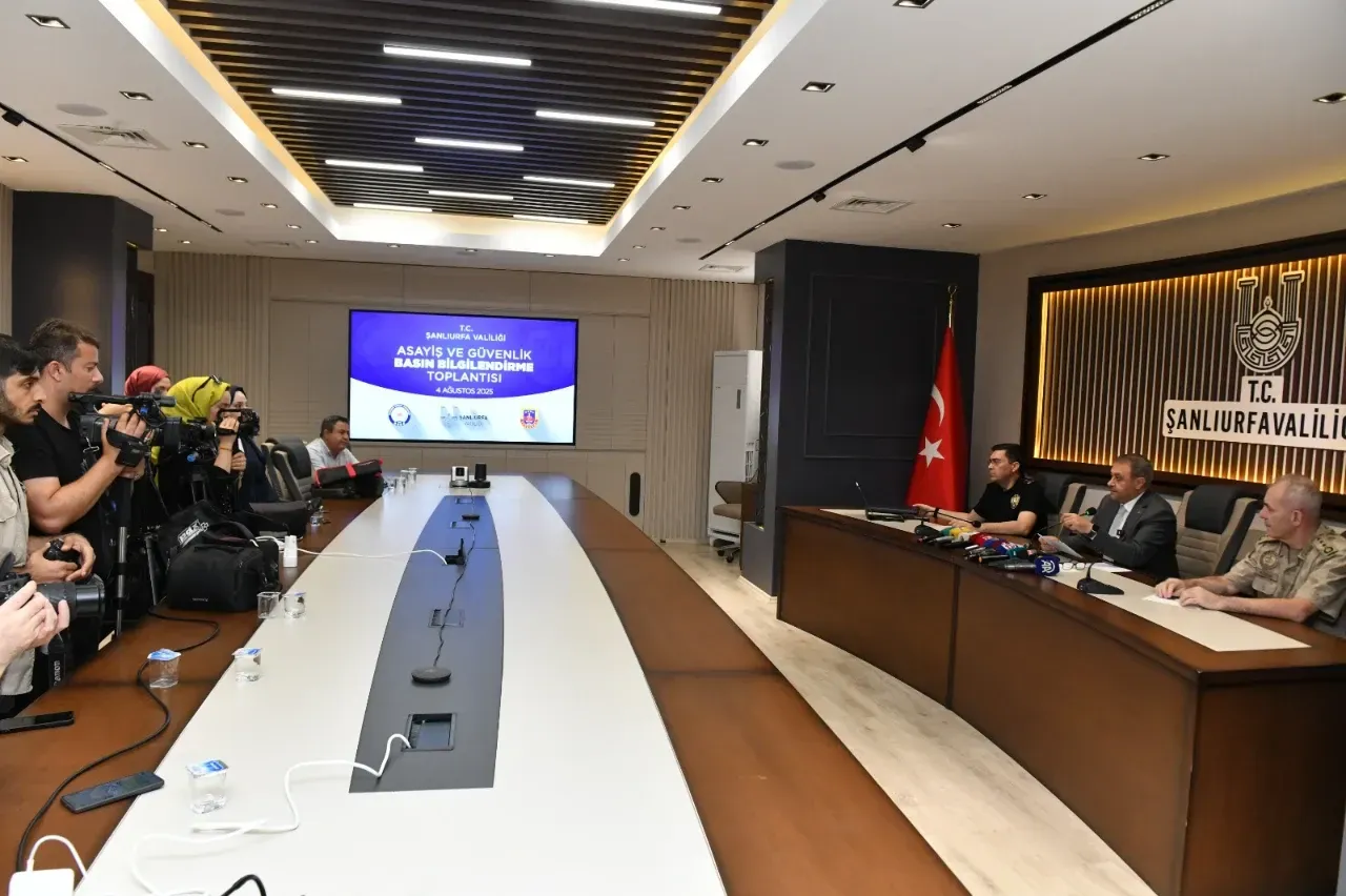 Vali Şıldak: “Şanlıurfa’da Asayiş ve Güvenlikte Önemli Mesafe Kat Ettik”