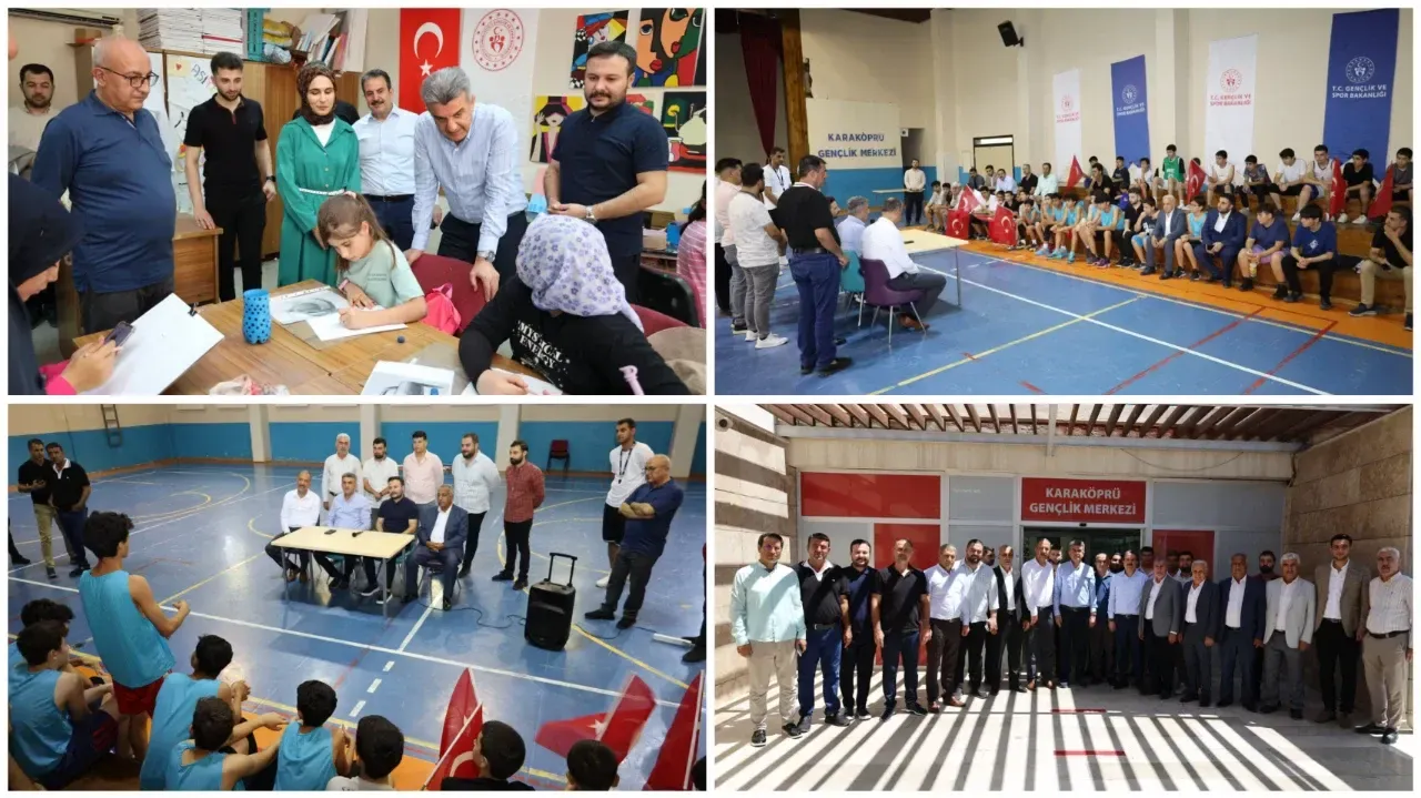 İl Başkanı Günbegi, Gençlik Merkezinde Gençlerle