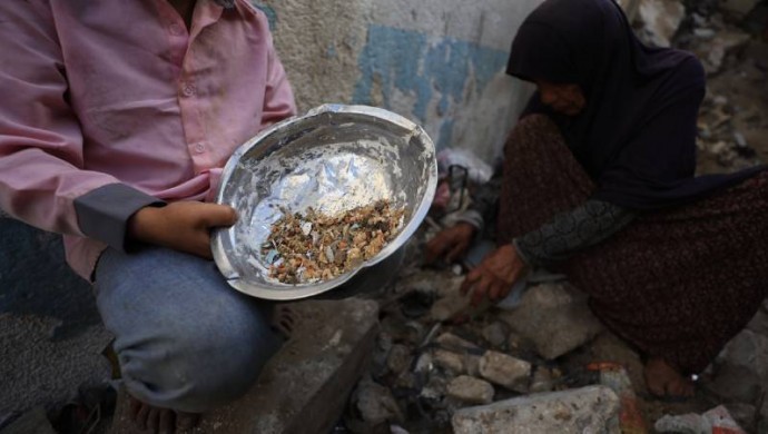 Gazze’de son 24 saatte 8 kişi açlıktan yaşamını yitirdi