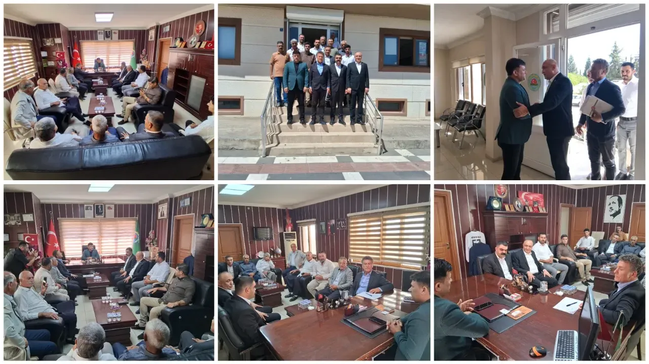 CHP’li Vekiller Bozova Ziraat Odası’nı Ziyaret Etti