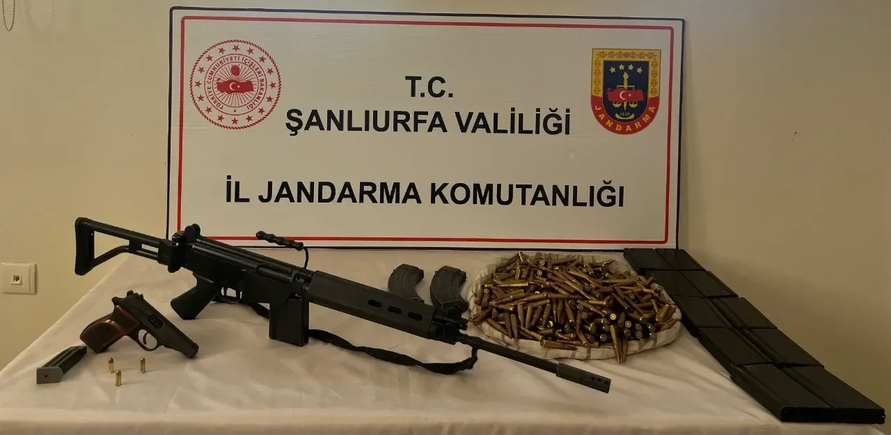 Birecik ve Siverek’te Ruhsatsız Silah Operasyonu