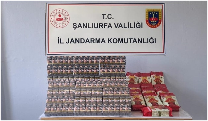 Viranşehir’de Kaçak Tütün ve Alkol Operasyonu