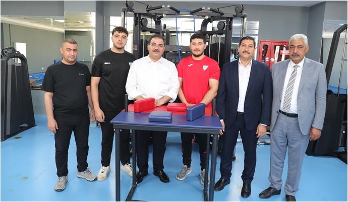 Başkan Canpolat’tan Milli Sporcu Ocakoğlu’na ziyaret