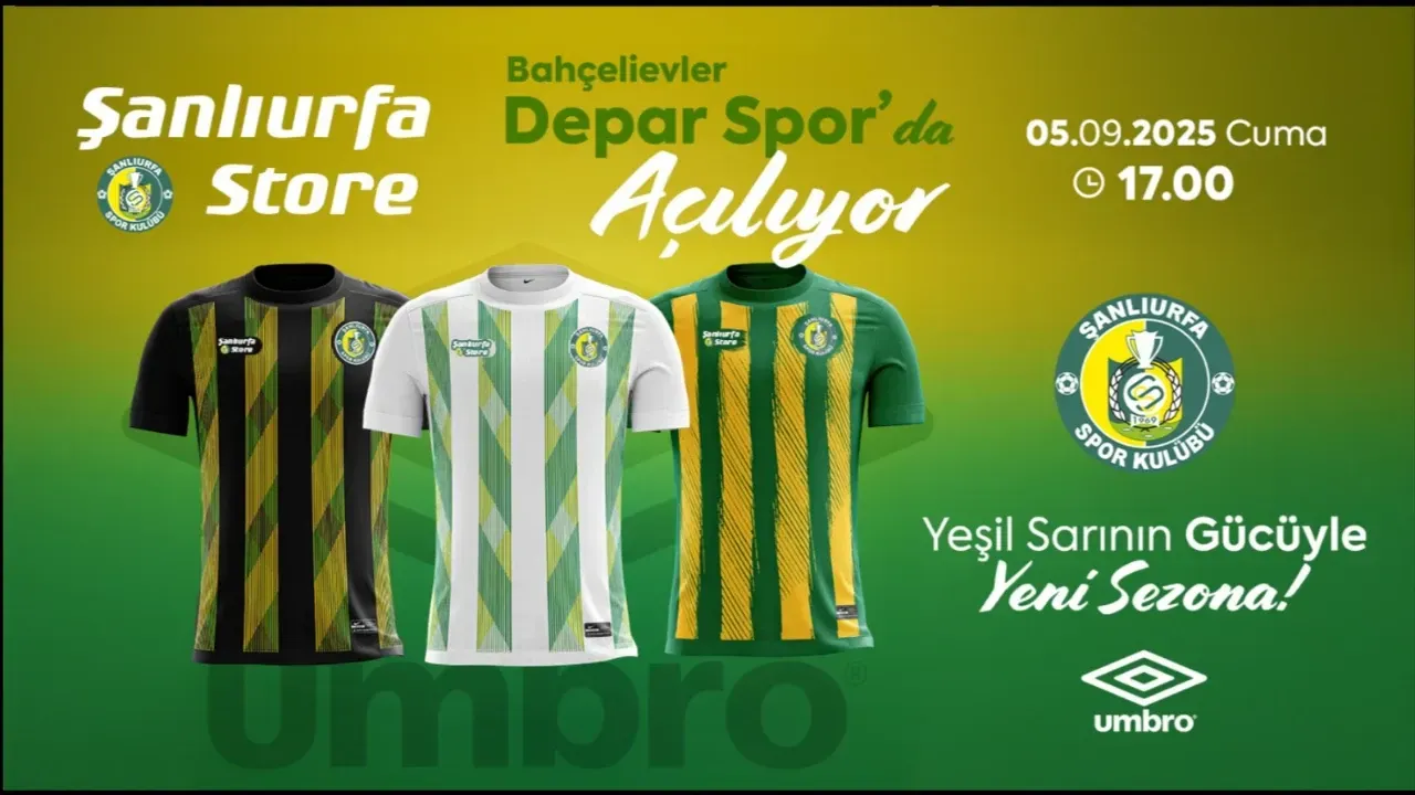 Şanlıurfaspor’un İlk Resmî Store’u Açılıyor