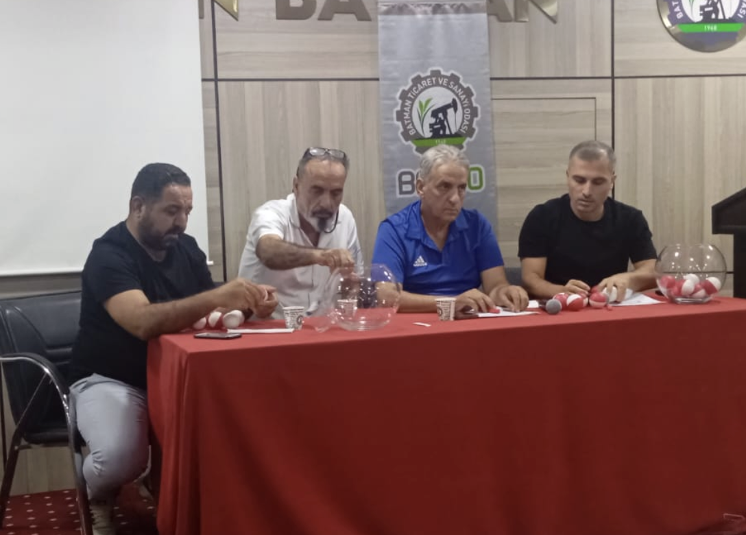 Batman 1. Amatör Lig kuraları çekildi