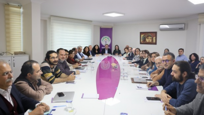 DEM Parti MYK toplantısı sona erdi