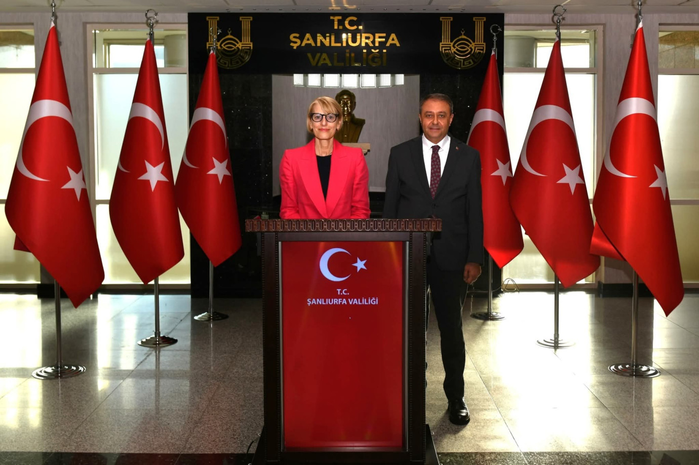 Şanlıurfa’da Kültür Köprüsü: Büyükelçi Jill Morris Valilikte