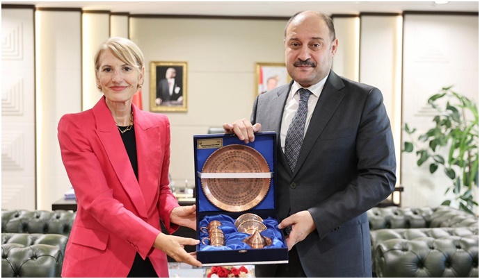 Büyükelçi Morris’ten Başkan Gülpınar'a Ziyaret