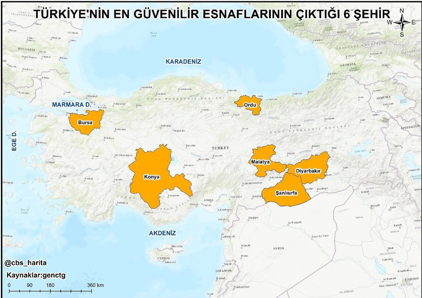 Türkiye’nin En Güvenilir Esnafları Şanlıurfa’dan