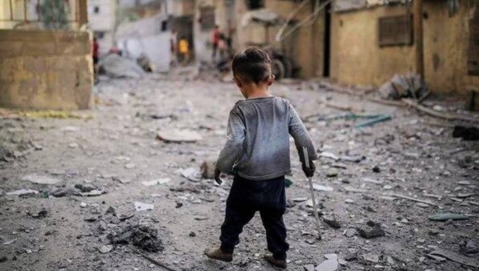 Gazze'de iki yılda 20 bini aşkın çocuk katledildi