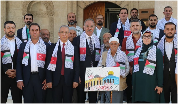Eyyübiye’de Filistin’e Destek Resim Sergisi