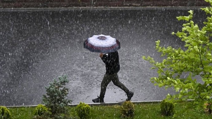 Meteoroloji'den birçok kent için sağanak uyarısı