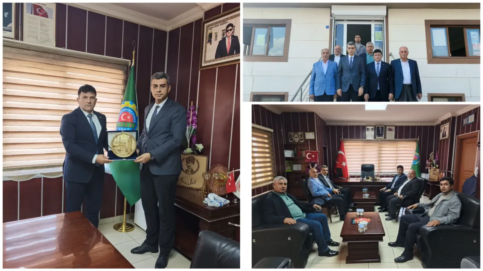 Kaymakam Reşit Özer Özdemir’den Bozova Ziraat Odasına İade-i Ziyaret