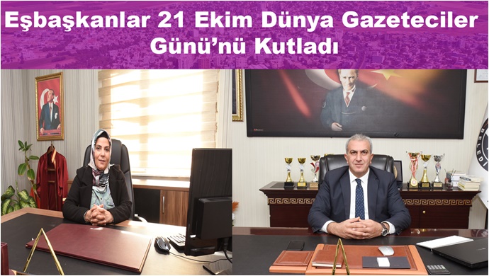 Eş Başkanlardan ‘21 Ekim Dünya Gazeteciler Günü’ Mesajı