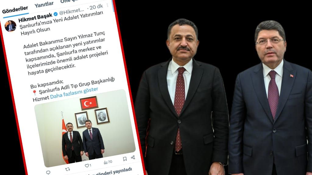 Şanlıurfa’ya Yeni Adalet Yatırımları Geliyor