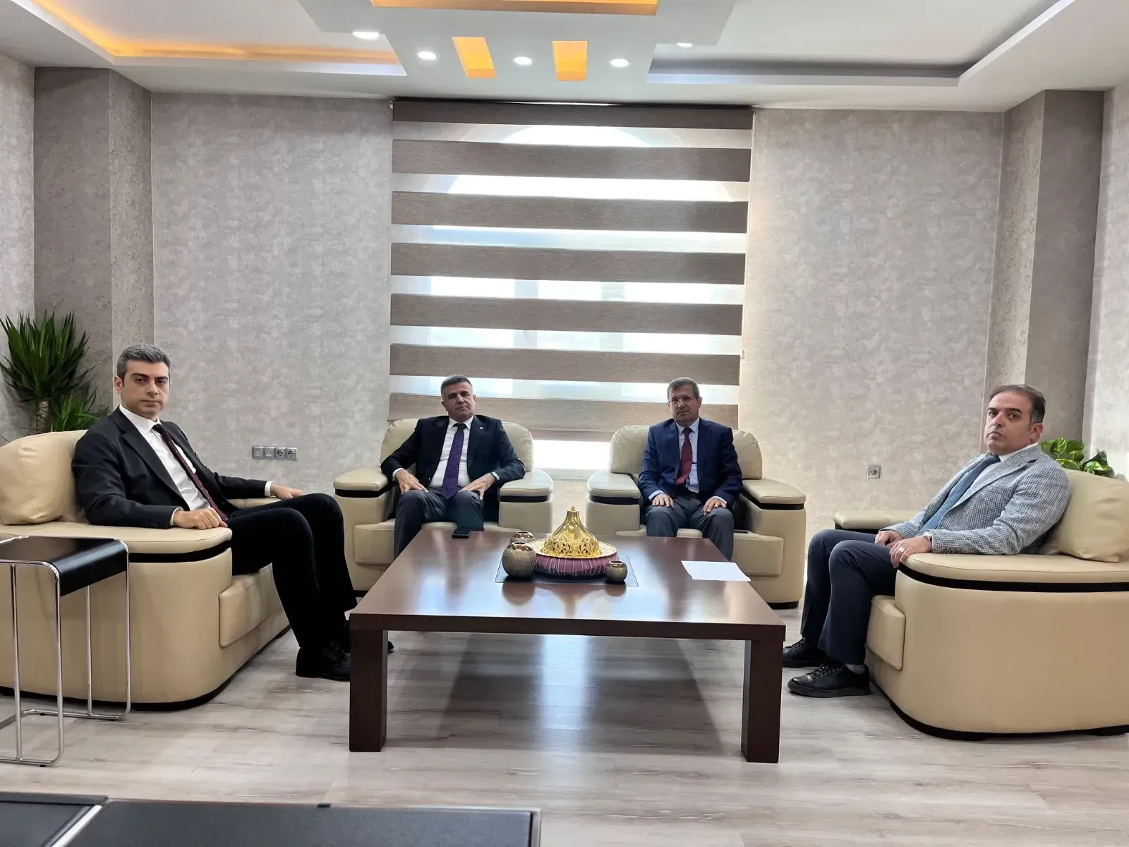 İl Milli Eğitim Müdürü Sultanoğlu’ndan Kaymakam Özdemir’e Ziyaret