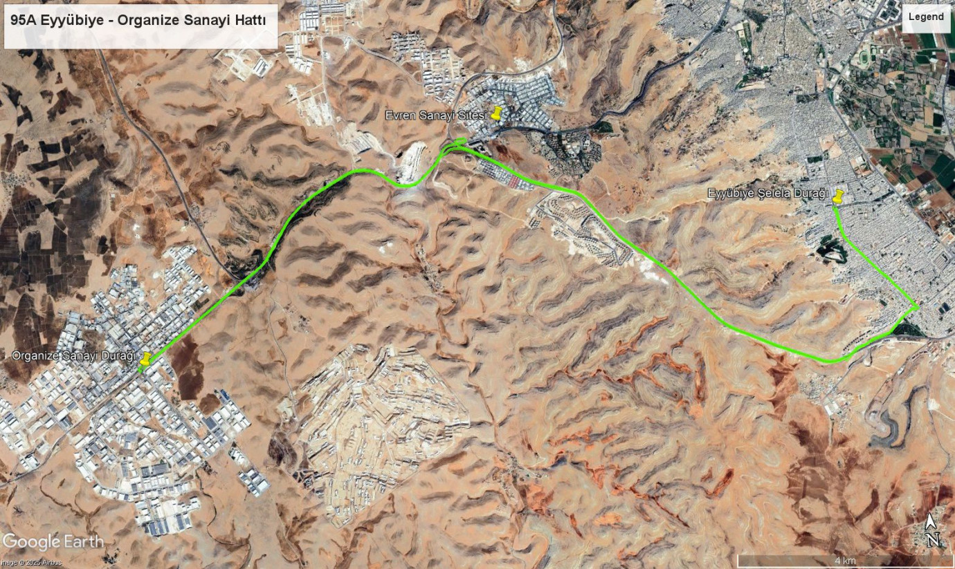 Eyyübiye – OSB Arası Yeni Toplu Taşıma Hattı Hizmete Açılıyor