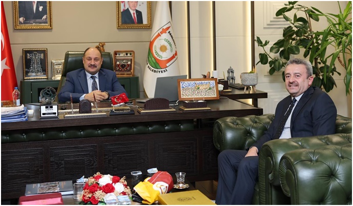 Galatasaray yönetiminden Başkan Gürpınar'a ziyaret-(VİDEO)