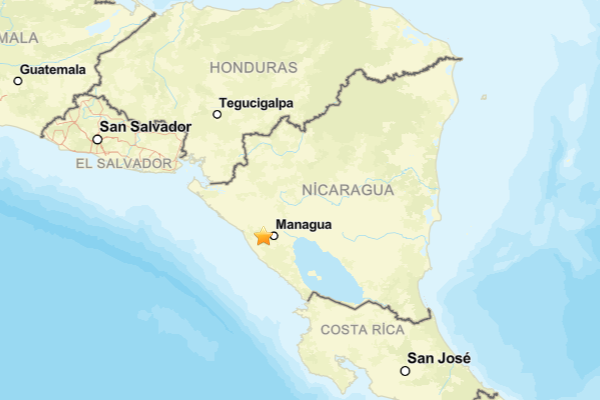 Nikaragua’da deprem