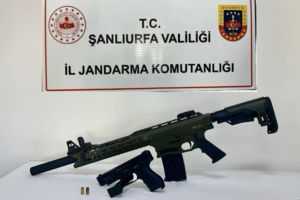 Şanlıurfa’da yasa dışı silahlanmaya yönelik operasyon