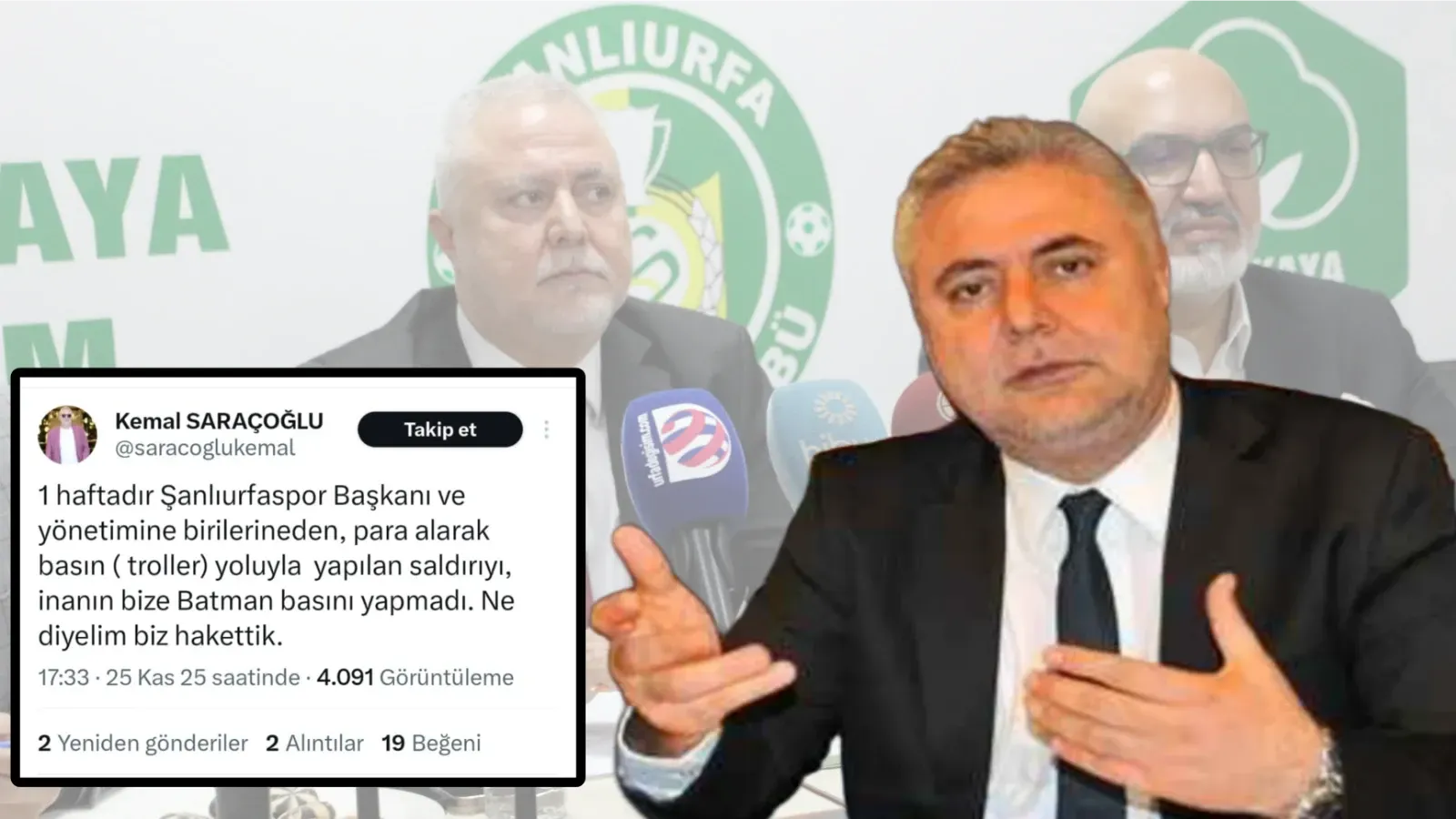 Saraçoğlu’ndan Trollere Sert Tepki: “Batman Basını Bu Kadar Saldırmadı”