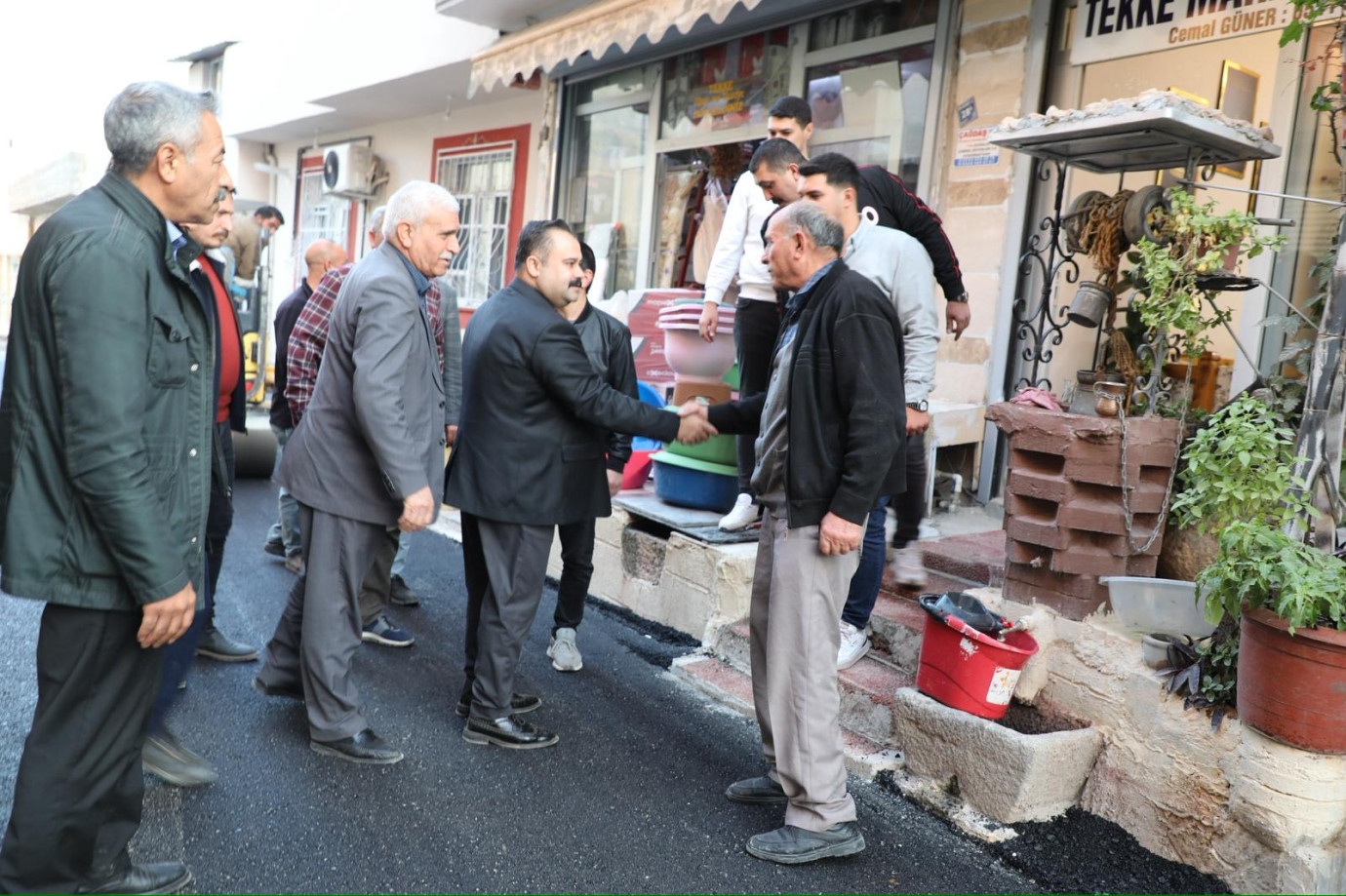 Başkan İnan, Viranşehir’deki Yol Çalışmalarını Sahada Denetledi