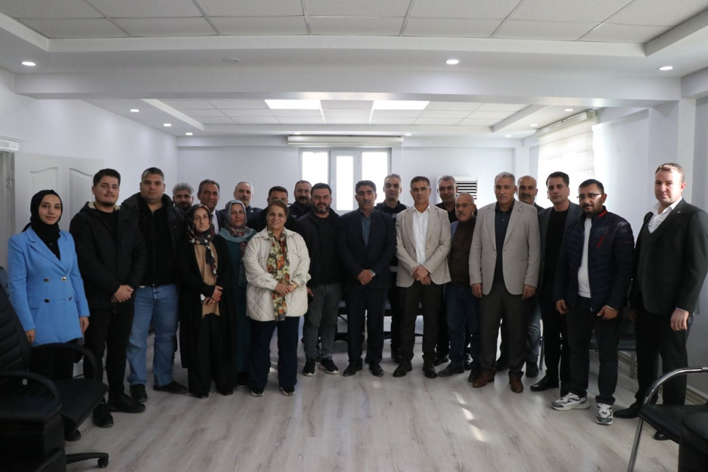 Bozova’da Eski Eşbaşkana Teşekkür Ziyareti