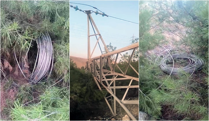 Şanlıurfa’da Direk Hırsızları Bölgeyi Elektriksiz Bıraktı