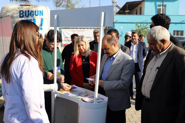 Akçakale'de sağlık tarama etkinliği gerçekleştirildi-(VİDEO)