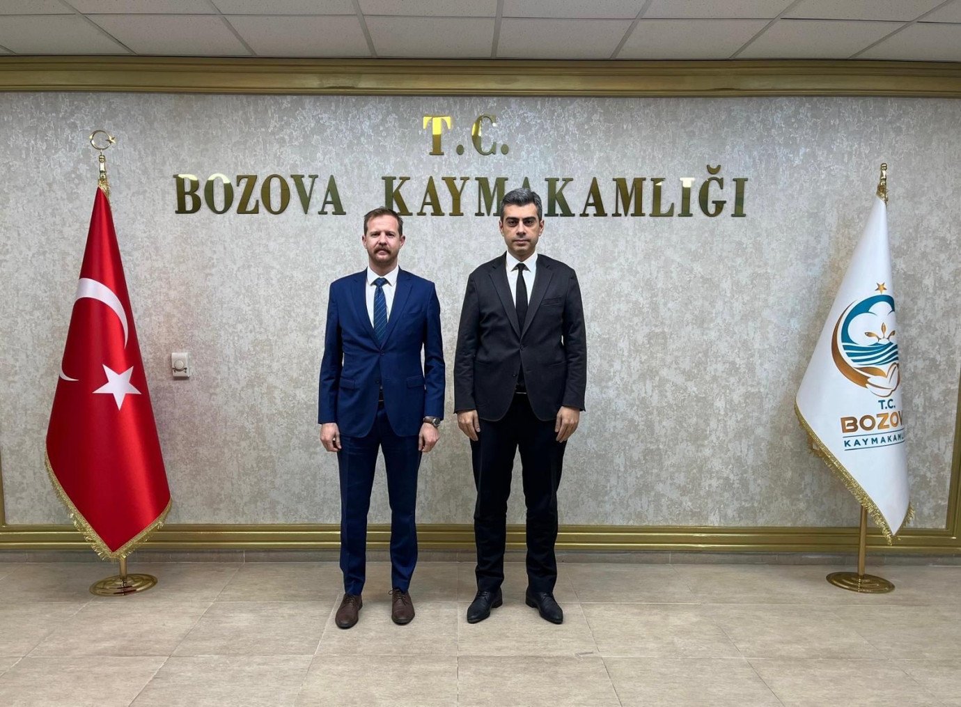 Hâkim Sınırıcı’dan Kaymakam Özdemir’e Nezaket Ziyareti