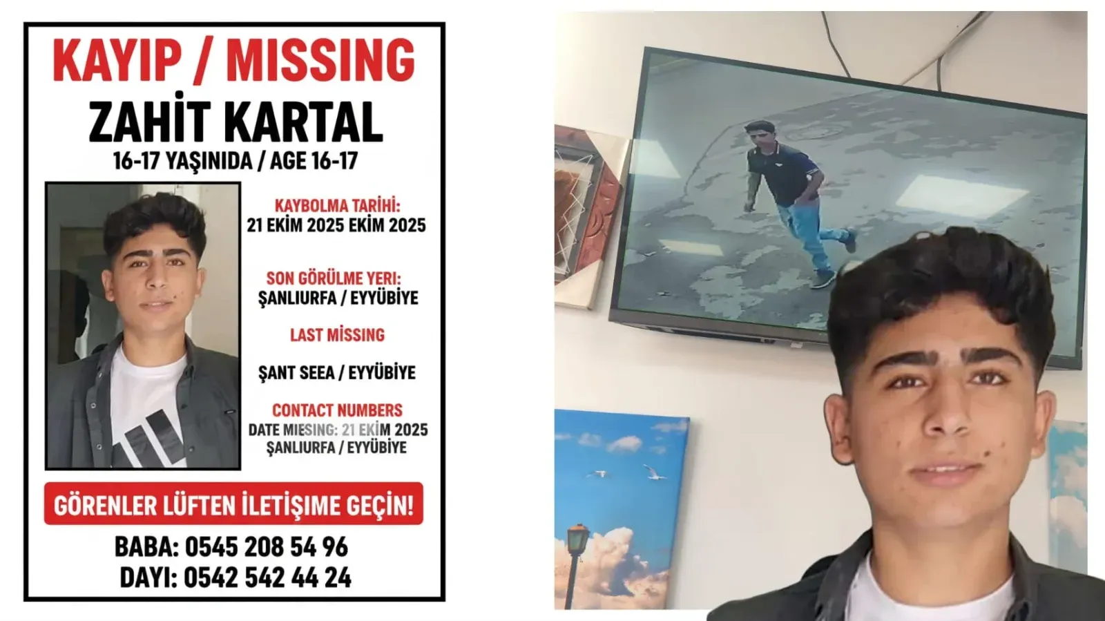 Zahit Kartal’dan 46 Gündür Haber Yok