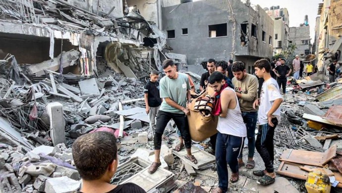 İsrail'in saldırıları sürüyor: 70 bin 360 kişi katledildi